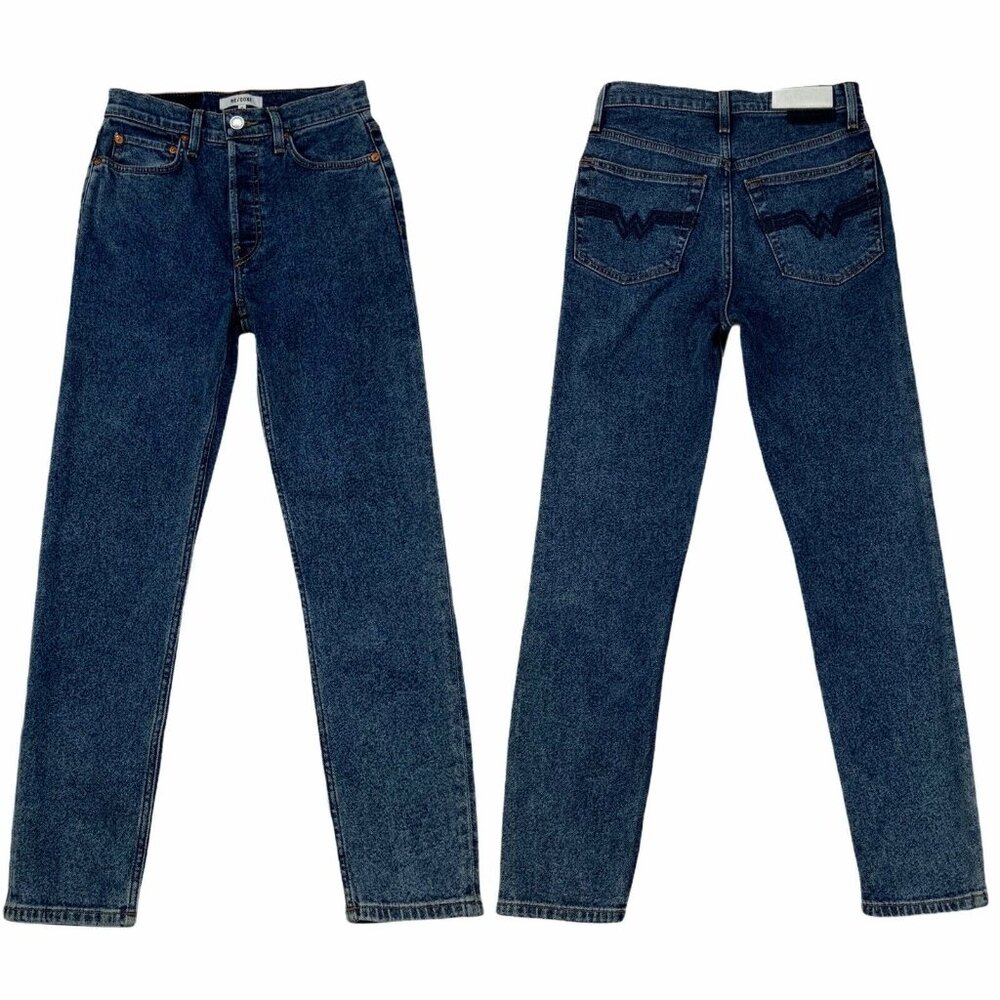 ReDone Originals x WW84 Slim Fit Jean 25 High Rise